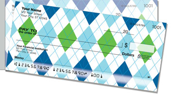 Almost Argyle Side Tear Checks