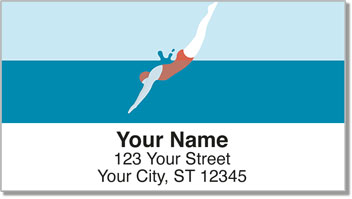 Diving Address Labels