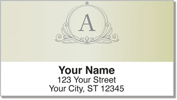 A Monogram Address Labels
