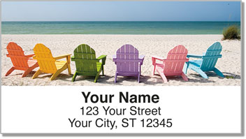 Adirondack Chair Address Labels