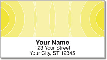 Yellow Networker Address Labels