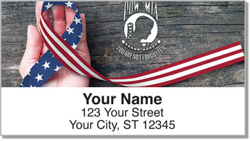 POW MIA Address Labels