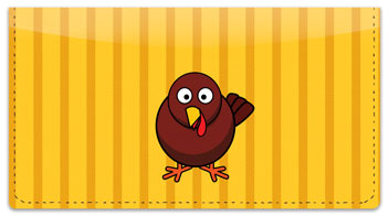 First Thanksgiving Checkbook Cover