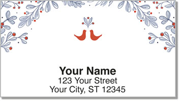 Happy Holidays Address Labels