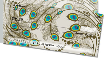 Proud Peacock Side Tear Checks