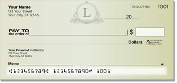 L Monogram Checks