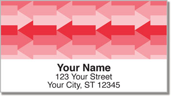 Red Arrow Address Labels