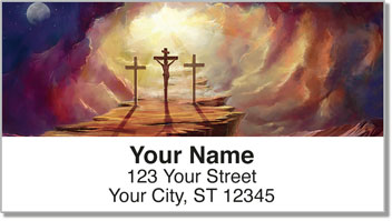 Calvary Cross Address Labels