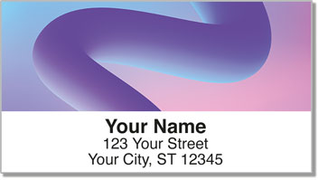 Curved Line Address Labels