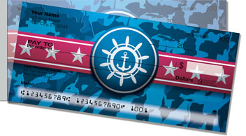 Navy Side Tear Checks