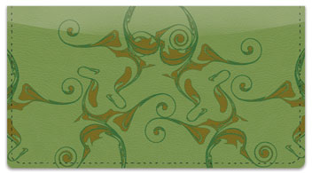 Enigma Checkbook Cover