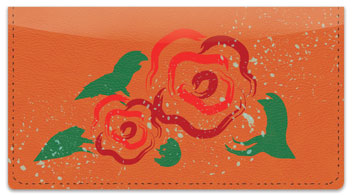 Double Blossom Checkbook Cover