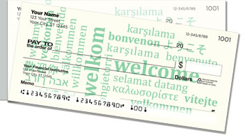 Welcome Mat Side Tear Checks