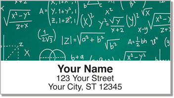 Math Equation Address Labels