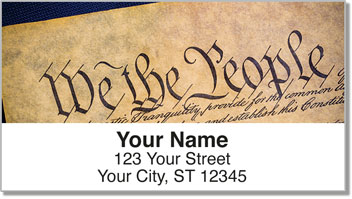 Words of Freedom Address Labels