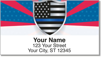 Police Force Address Labels