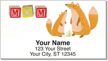 Baby Block Address Labels