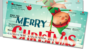 Christmas Elf Side Tear Checks