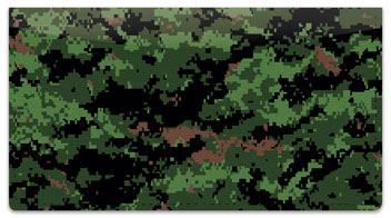 Digital Camo Checkbook Cover