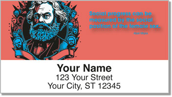 Karl Marx Address Labels