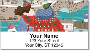 Winter Fun Address Labels