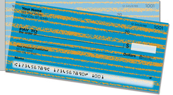 Horizontal Stripe Side Tear Checks