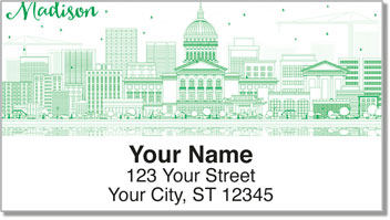 Uniquely Wisconsin Address Labels