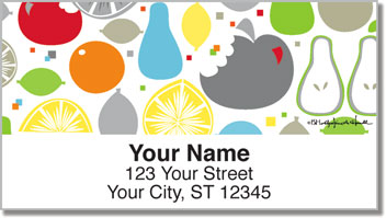 Howell Fruit Slice Address Labels
