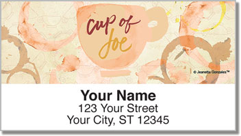 Cup of Joe Address Labels