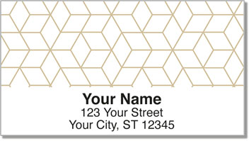 Scattered Square Address Labels