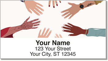 Helping Hand Address Labels