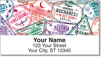 Passport Address Labels