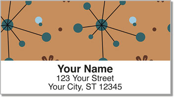 Retro Style Address Labels