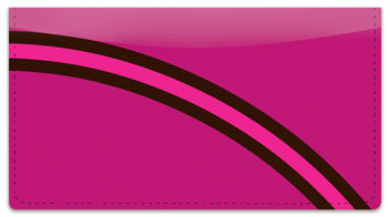 Curved Line Checkbook Cover