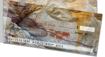 Cave Painting Side Tear Checks