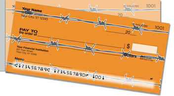 Barbed Wire Side Tear Checks