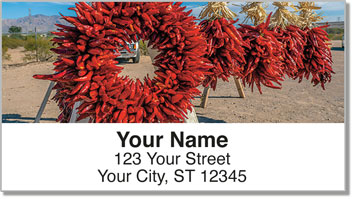 Pepper String Address Labels