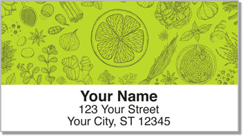Herb Recipe Address Labels