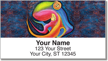 Sea Creature Address Labels