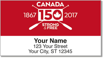 Canadian Pride Address Labels
