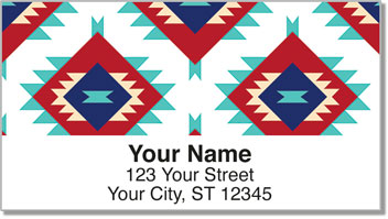 Southwestern Style Address Labels