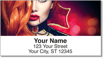 Sexy Vampire Address Labels