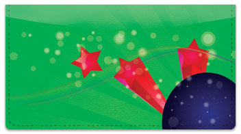 Cosmic Star Checkbook Cover