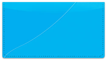 Corner Curve Checkbook Cover