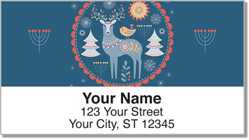 Primitive Cutout Address Labels