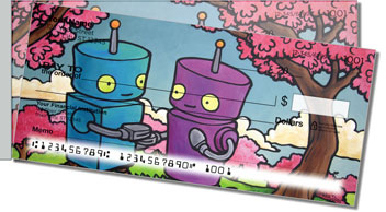 Robots In Love Side Tear Checks