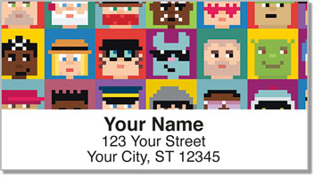 Pretty Pixel Address Labels