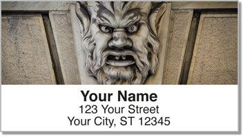 Stone Face Address Labels