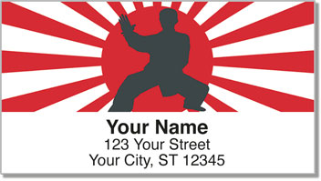 Tae Kwon Do Address Labels