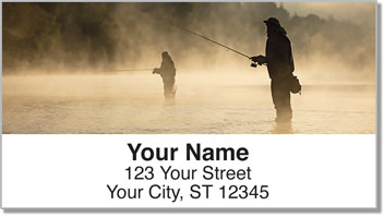 Fly Fishing Address Labels